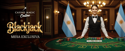 ¡Ganá grande en Blackjack! banner